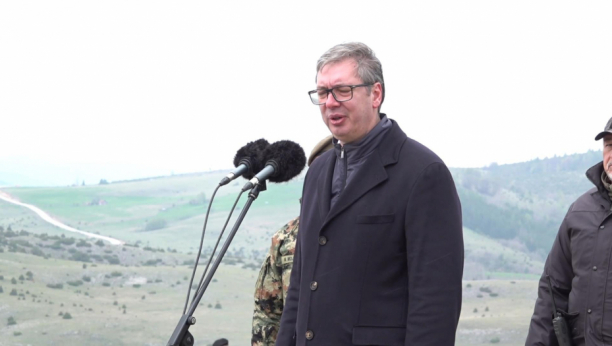 Vučić na Pešteru na združenoj taktičkoj vežbi Vojske Srbije "Vihor"