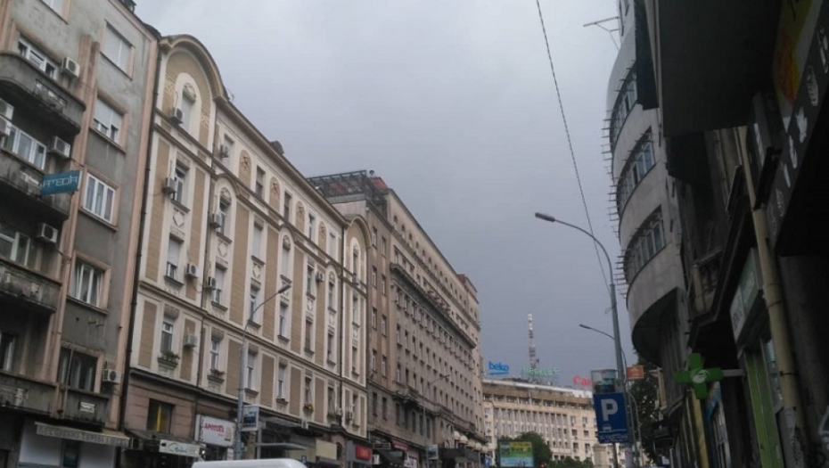 Beograd, kiša, nevreme, oblačno