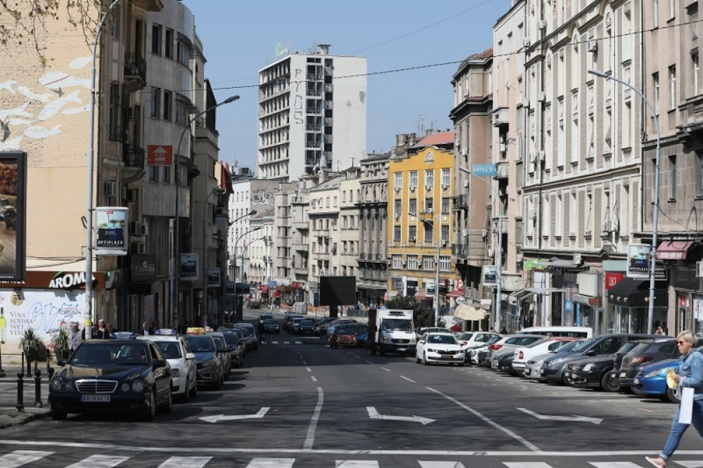 Beograd, centar beograda, ulice, saobraćaj