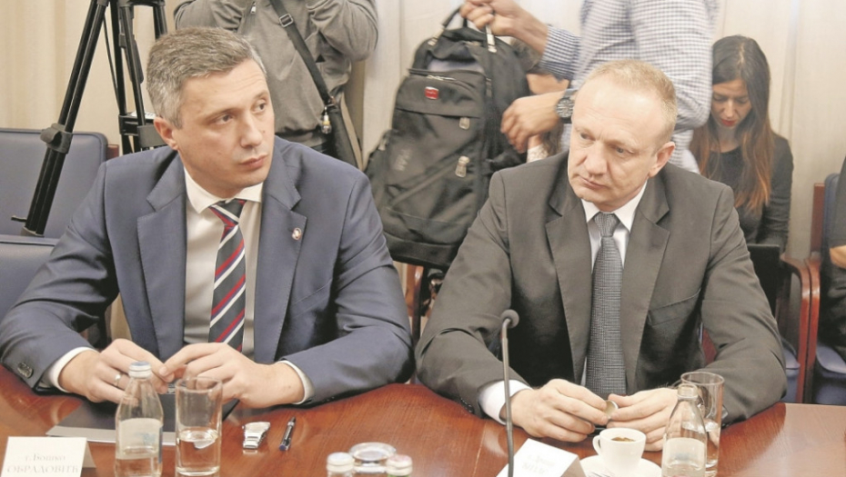 Dragan Đilas i Boško Obradović