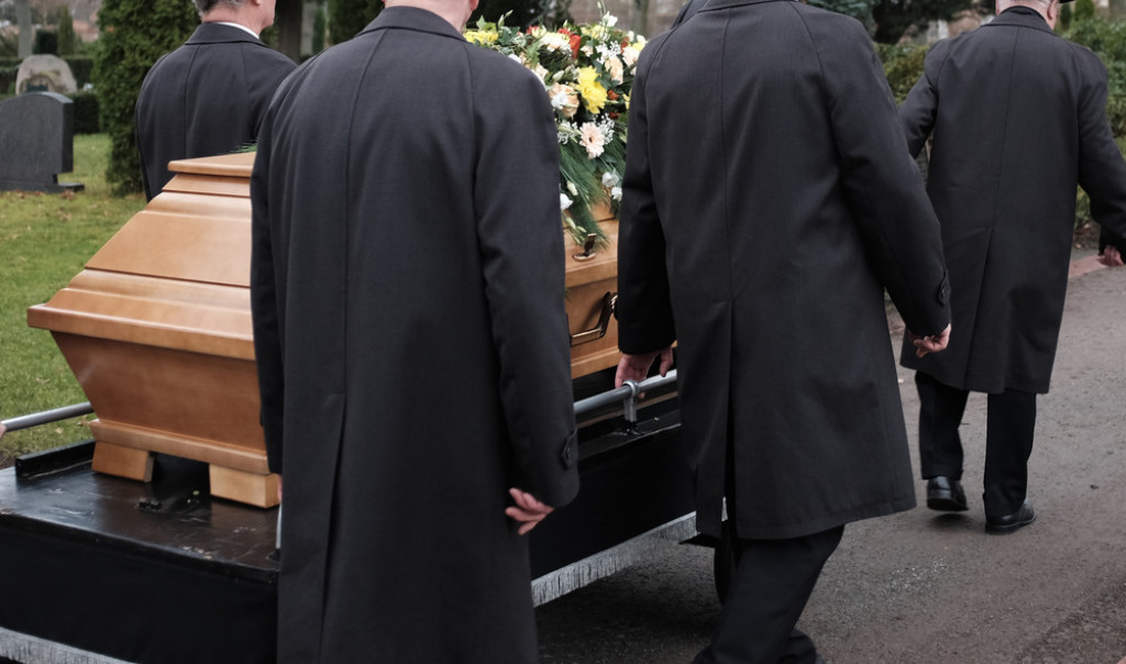 smrt, sanduk, sahrana