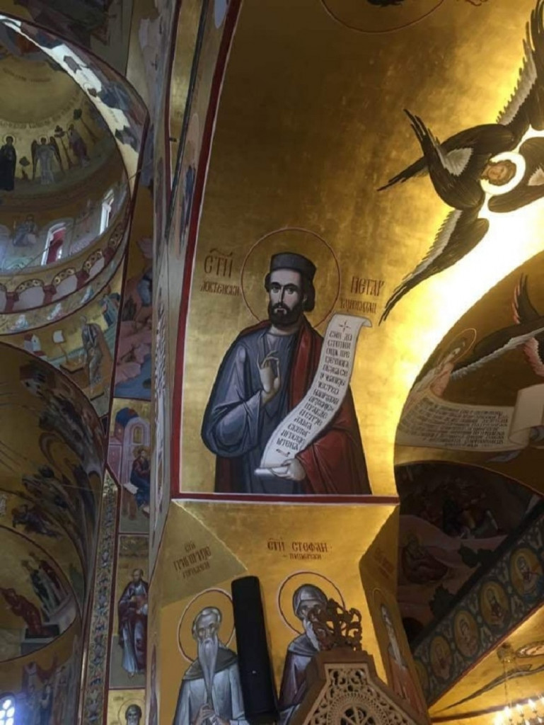 Saborni hram u Podgorici, crkva, ikone, freske, religija, SPC