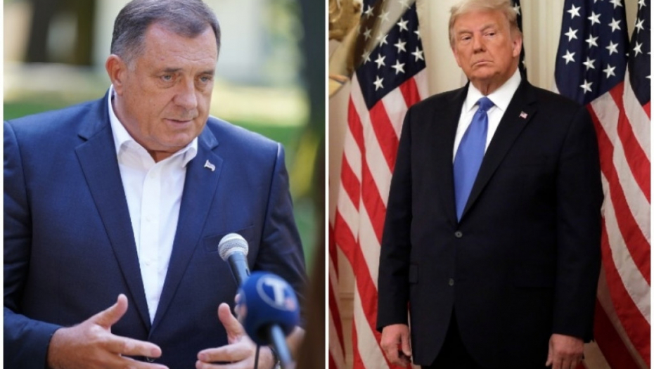 Milorad Dodik, Donald Tramp