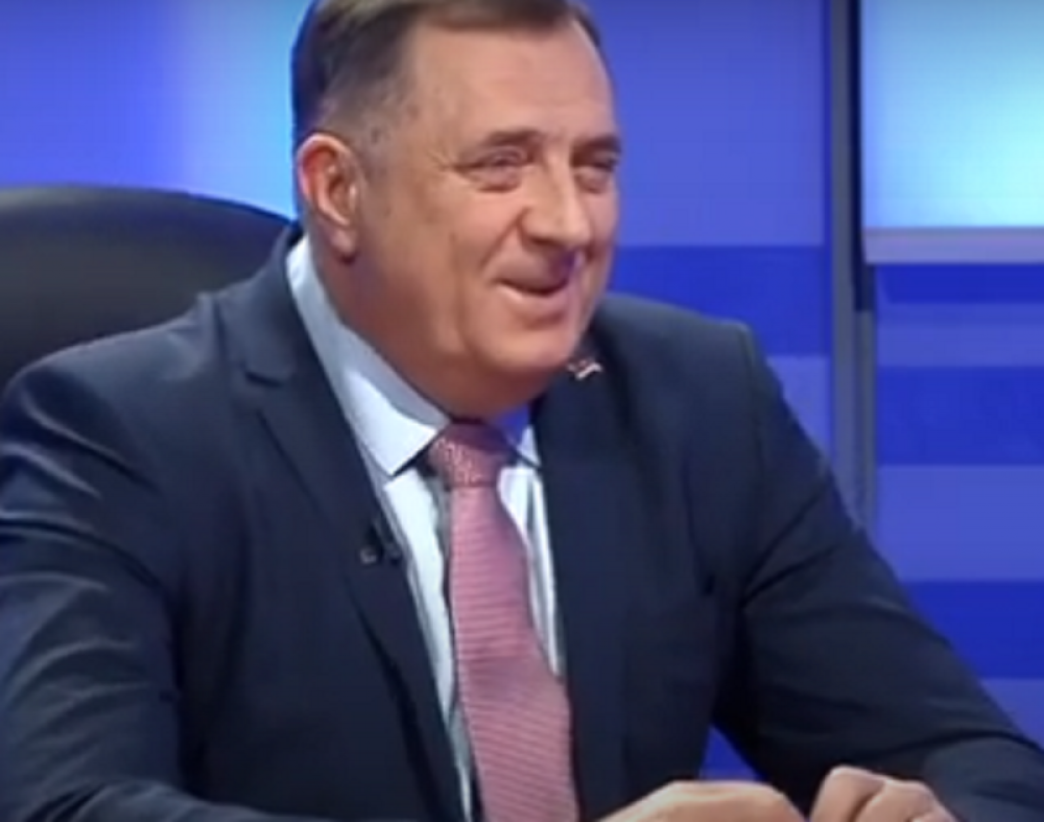 Milorad Dodik tokom gostovanja na televiziji RTRS