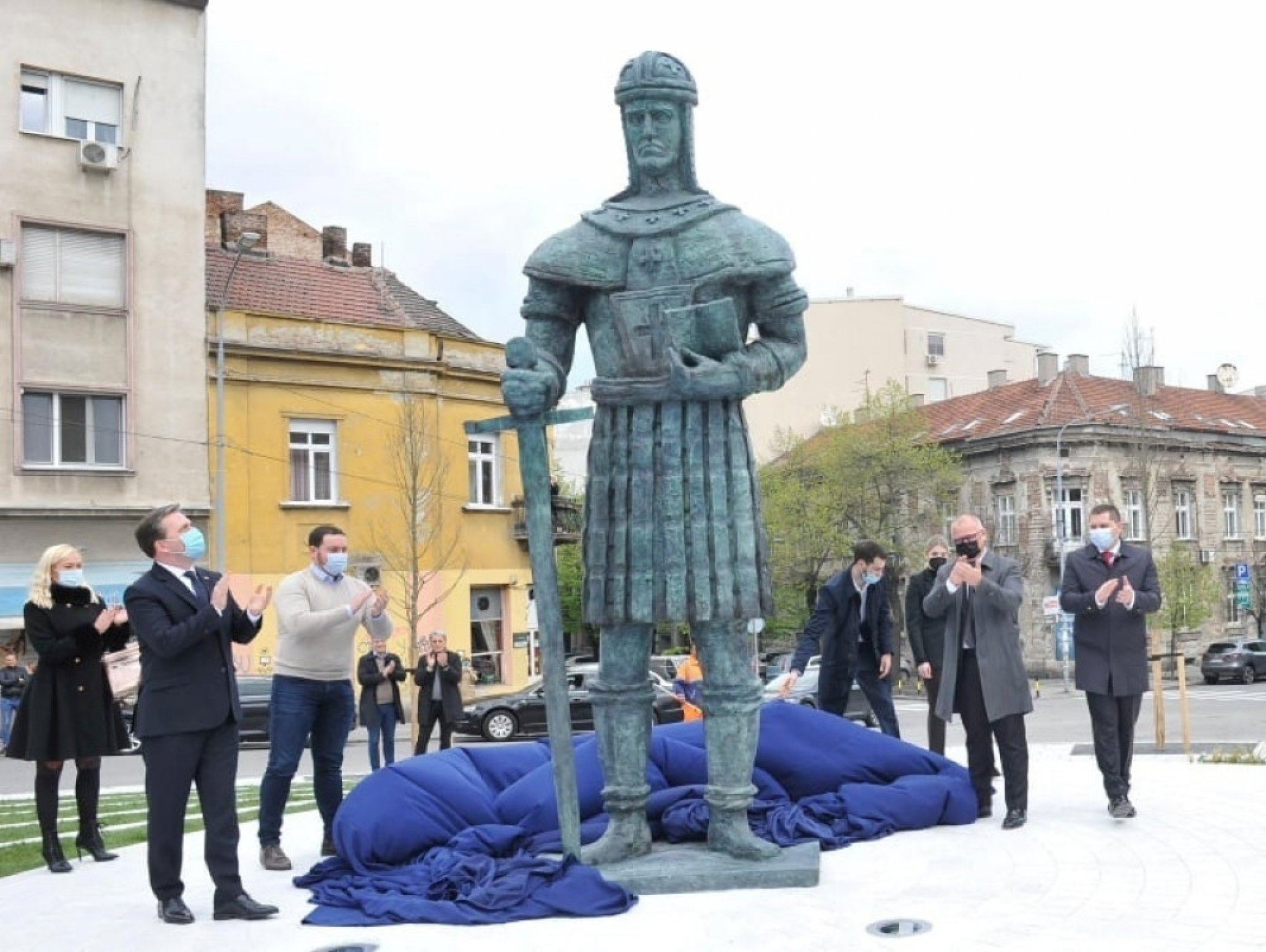 Otkriven spomenik despotu Stefanu Lazareviću