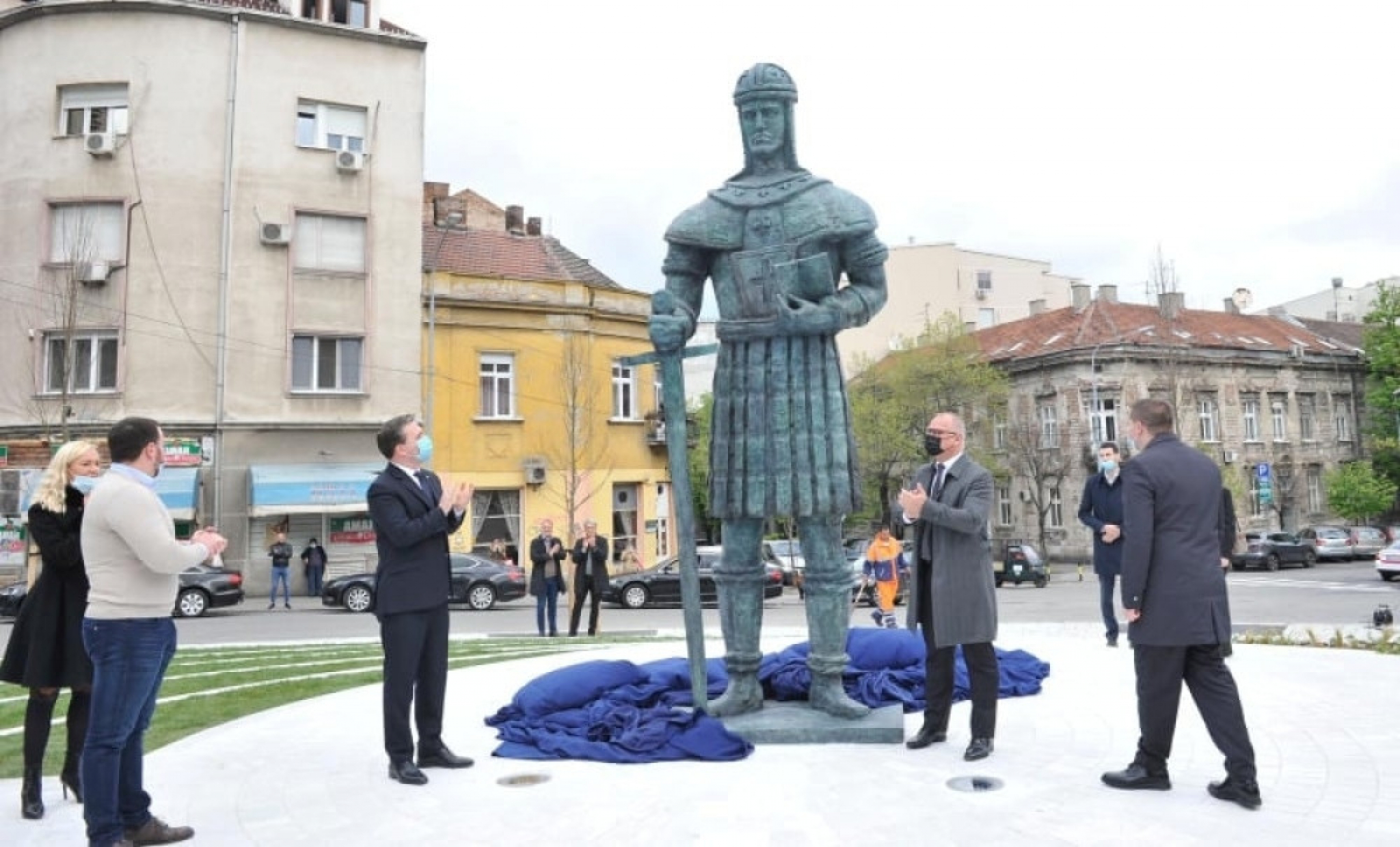 Otkriven spomenik despotu Stefanu Lazareviću