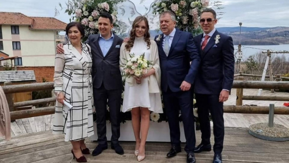 Ministar Tončev oženio sina