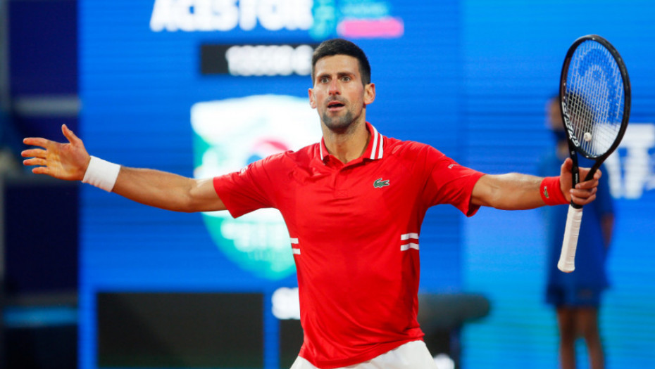 Novak Đoković Serbia open 24.4.2021.