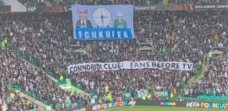 KAO DELIJE NEKADA UEFA na udaru navijača Seltika