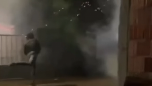 HOROR U ZEMUN POLJU Gađali se vatrometom, mladić umalo ostao bez lica (VIDEO)