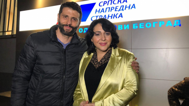 NAROD MASOVNO IZLAZI NA ULICE Aleksandar Šapić i Marija Zdravković potpisali listu SNS na Novom Beogradu