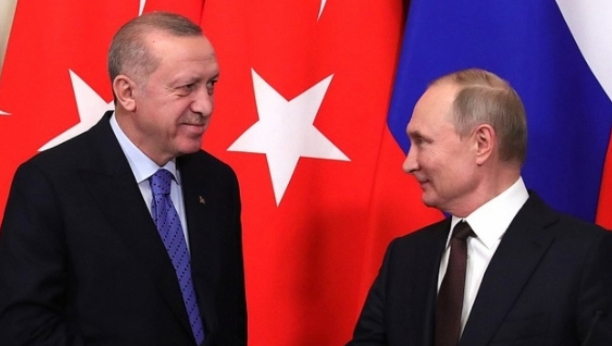 KREMLJ SAOPŠTIO: Razgovor Putina i Erdogana u Sočiju 5. avgusta