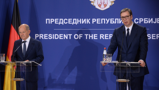 VUČIĆ I ŠOLC SE OBRATILI NAKON SASTANKA Dva lidera razgovarala o mnogim teškim temama i perspektivi Srbije (FOTO/VIDEO)