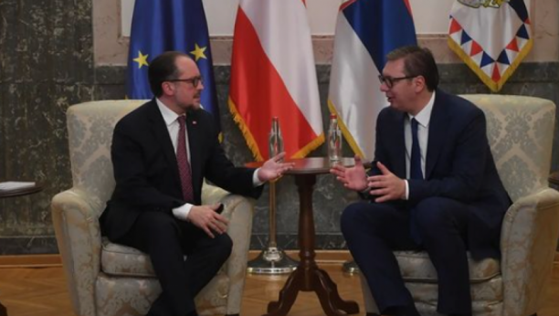 VUČIĆ NA VAŽNOM SASTANKU SA ŠALENBERGOM: Srbija ceni podršku koju Austrija pruža našoj zemlji na putu ka punopravnom članstvu u EU (FOTO)