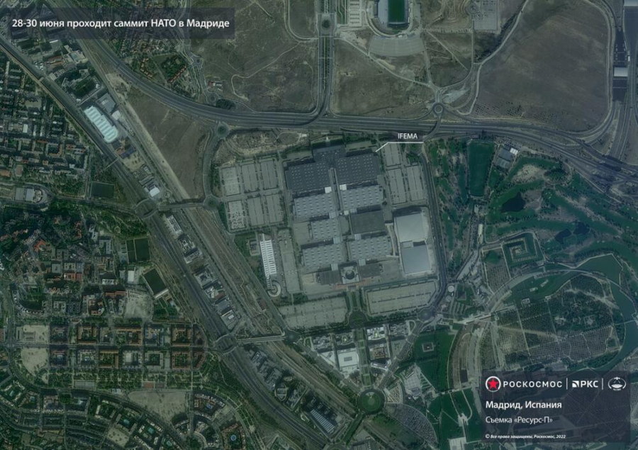MOSKVA ČESTITALA POČETAK SAMITA NATO PAKTA U MADRIDU Objavili satelitske slike centara odlučivanja sa tačnim koordinatama (FOTO)