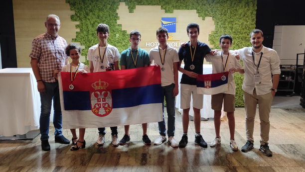 Šest medalja za ekipu Srbije na Juniorskoj balkanskoj matematičkoj olimpijadi