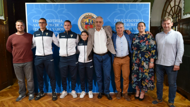 GRADONAČELNIK BAKIĆ SA PREDSTAVNICIMA TK "SPARTAK": Ponosni smo na uspehe subotičkih tenisera
