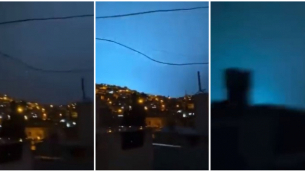 PLAVA SVETLOST NA NEBU IZNAD TURSKE Par sekundi pre katastrofalnog zemljotresa građani su snimili ovu zastrašujuću pojavu (FOTO/VIDEO)