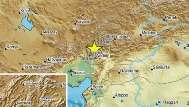 JAČINA 4,4 RIHTERA! Novi snažan zemljotres potresao Tursku
