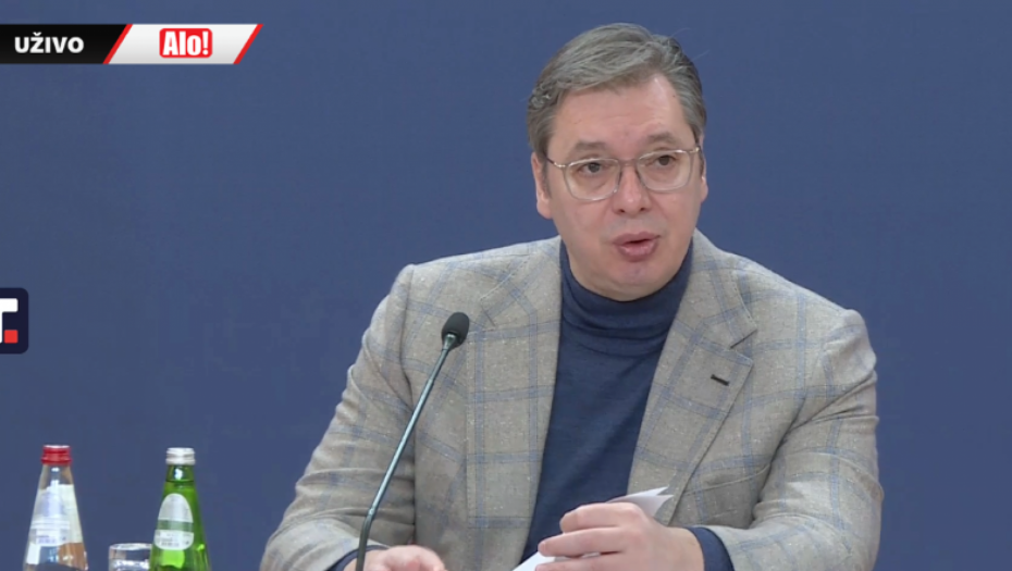 NEKOME NAREĐUJU AMBASADE, A NEKOME NJEGOV NAROD Vučić: Ja se borim za interese naroda (VIDEO)