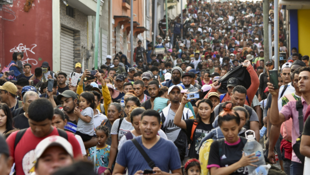 NOVI MARŠ MIGRANATA U MEKSIKU Žele što pre u SAD, najviše ih je iz ove zemlje