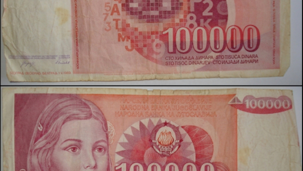 SEĆATE LI SE "CRVENE" Misterija novčanice od 100.000 dinara nikad nije otkrivena, a evo ko je devojčica sa slike