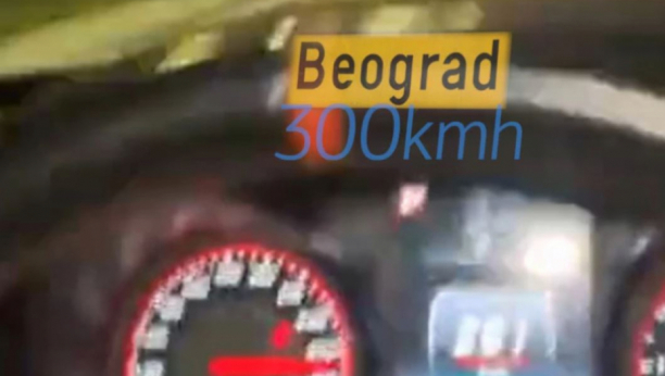 300 NA SAT KOD ARENE! Jeziv snimak nasilne vožnje iz Beograda! (VIDEO)