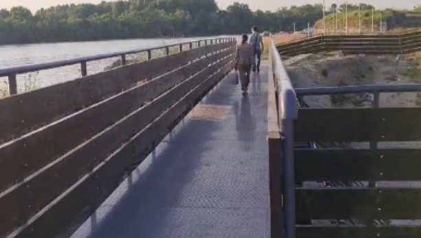 LEPE VESTI ZA BEOGRAĐANE Dorćolski kej ponovo prohodan celom svojom dužinom i za pešake i za bicikliste (VIDEO)