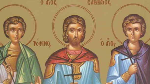sveti mučenici Trofim, Savatije i Dorimedonta