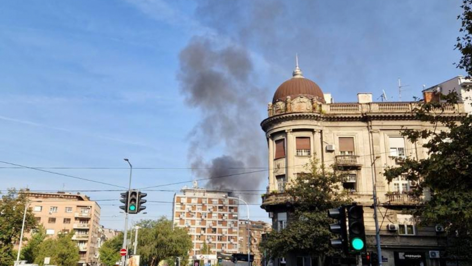 Požar u Beogradu