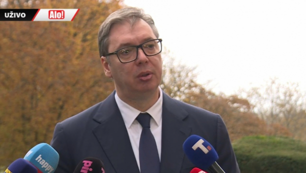 Izjave za medije predsednika Srbije Aleksandra Vučića