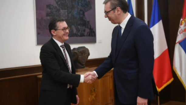 Aleksandar Vučić i Rokfej